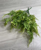 Artificial, fern bush, greenery x 2 bushes - Greenery Marketgreenery43241