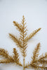 Artificial gold glitter noble fir spray - Greenery MarketArtificial FloraXS217108
