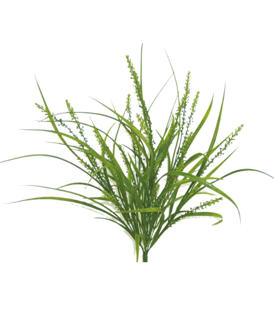 Artificial Grass bush - green - Greenery MarketArtificial Flora13149GN