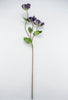 Artificial, green and purple poppy spray - Greenery Marketartificial flowers26720