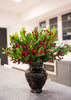 Artificial holly and red berries spray - Greenery Marketgreenery2827142RD