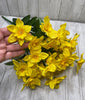 Artificial mini daffodils bush - yellow - Greenery MarketArtificial Flora47161