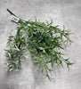 Artificial, mini leaves greenery bush - white green - Greenery MarketArtificial Flora57665