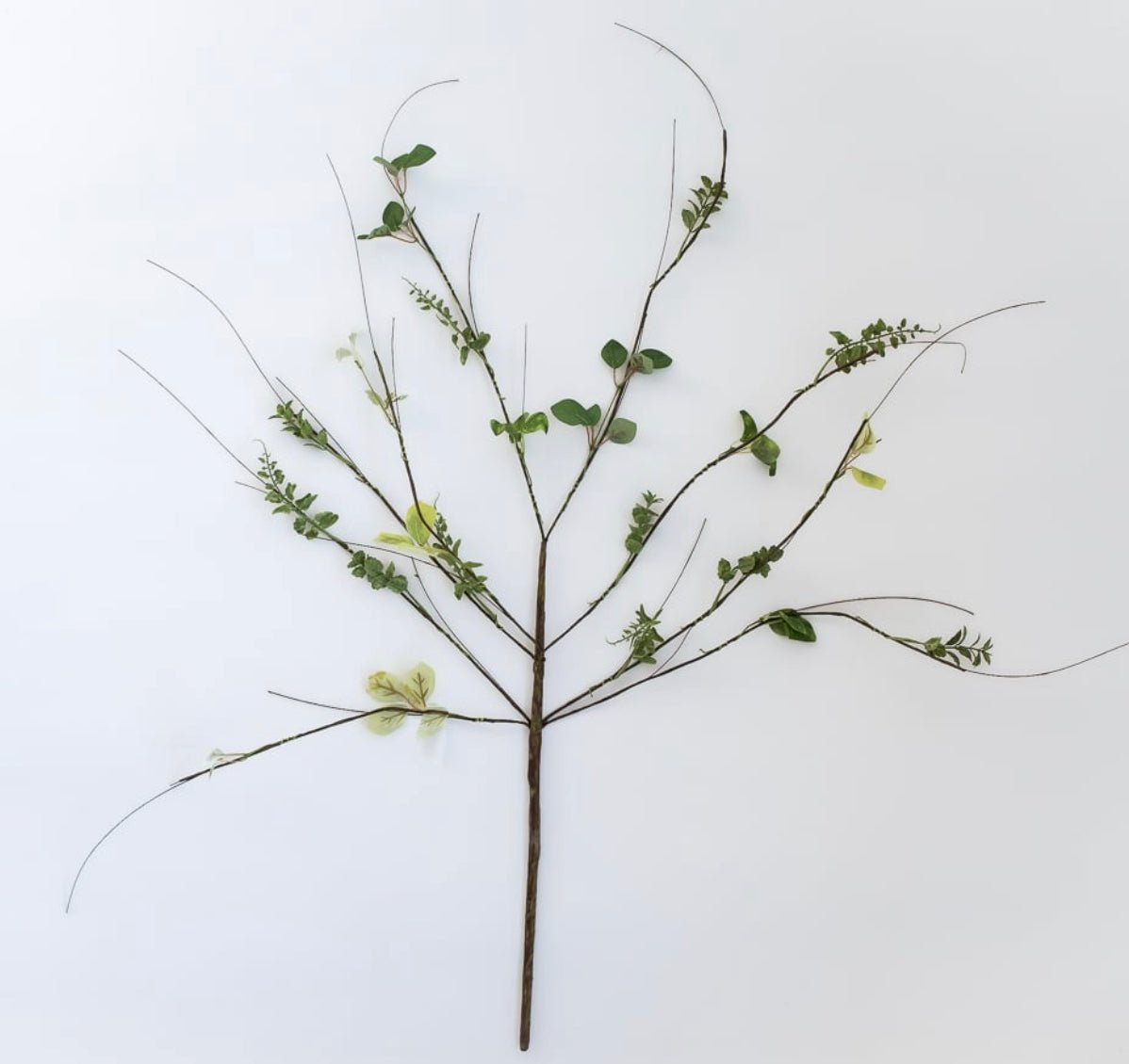 Artificial mixed foliage and twig spray - Greenery MarketPm2922