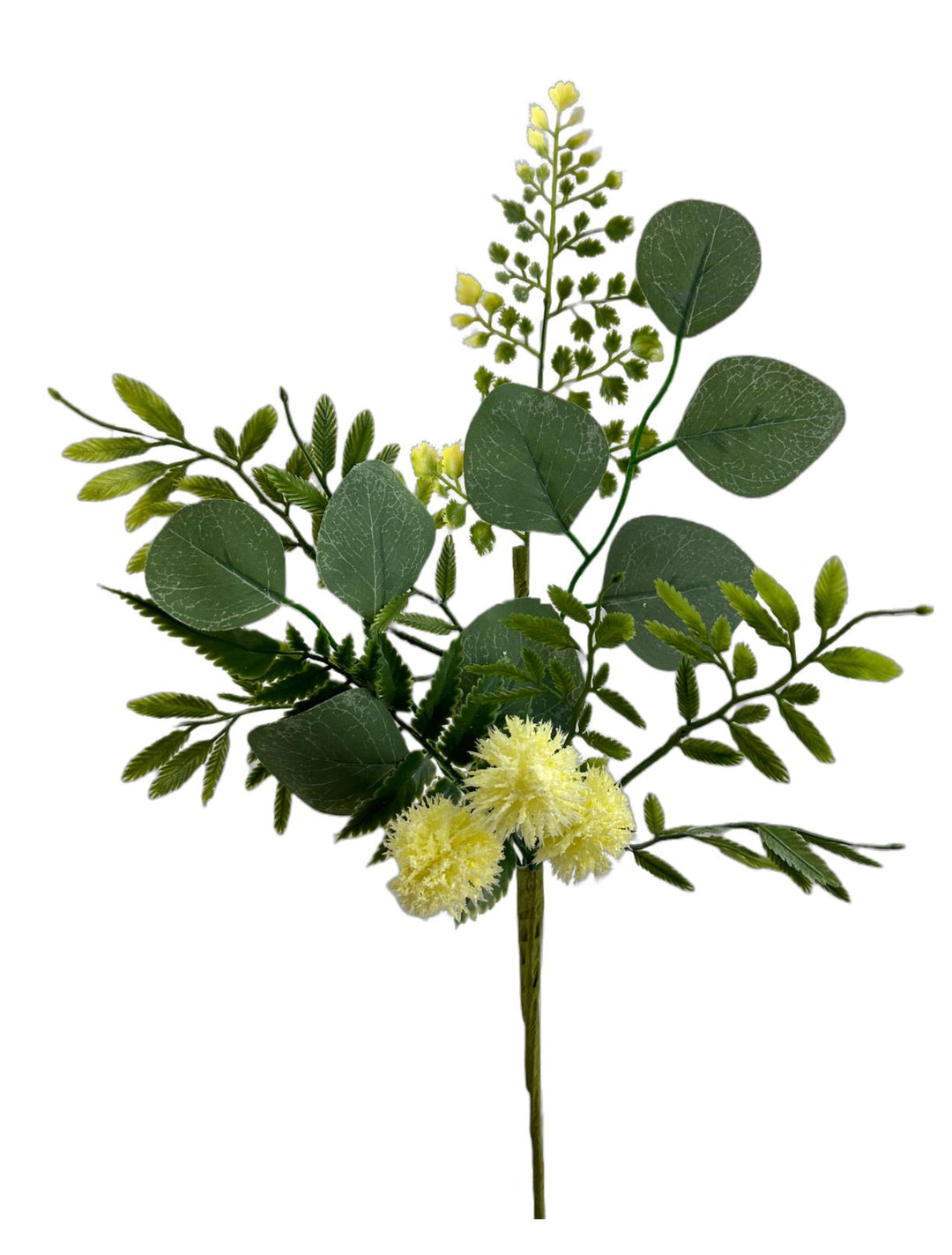 Artificial mixed greenery and fern pick - cream green - Greenery MarketArtificial Flora63537SP18