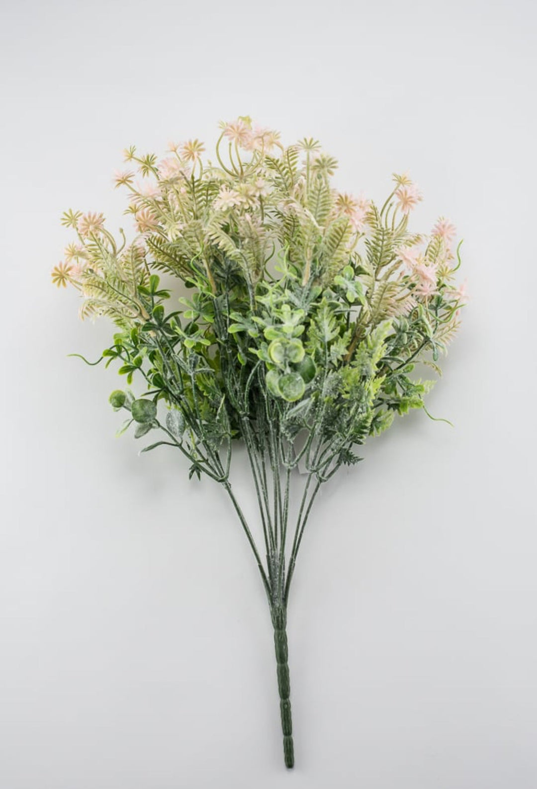 Artificial mixed greenery bush with pink tips - Greenery Marketartificial flowers32021-PK