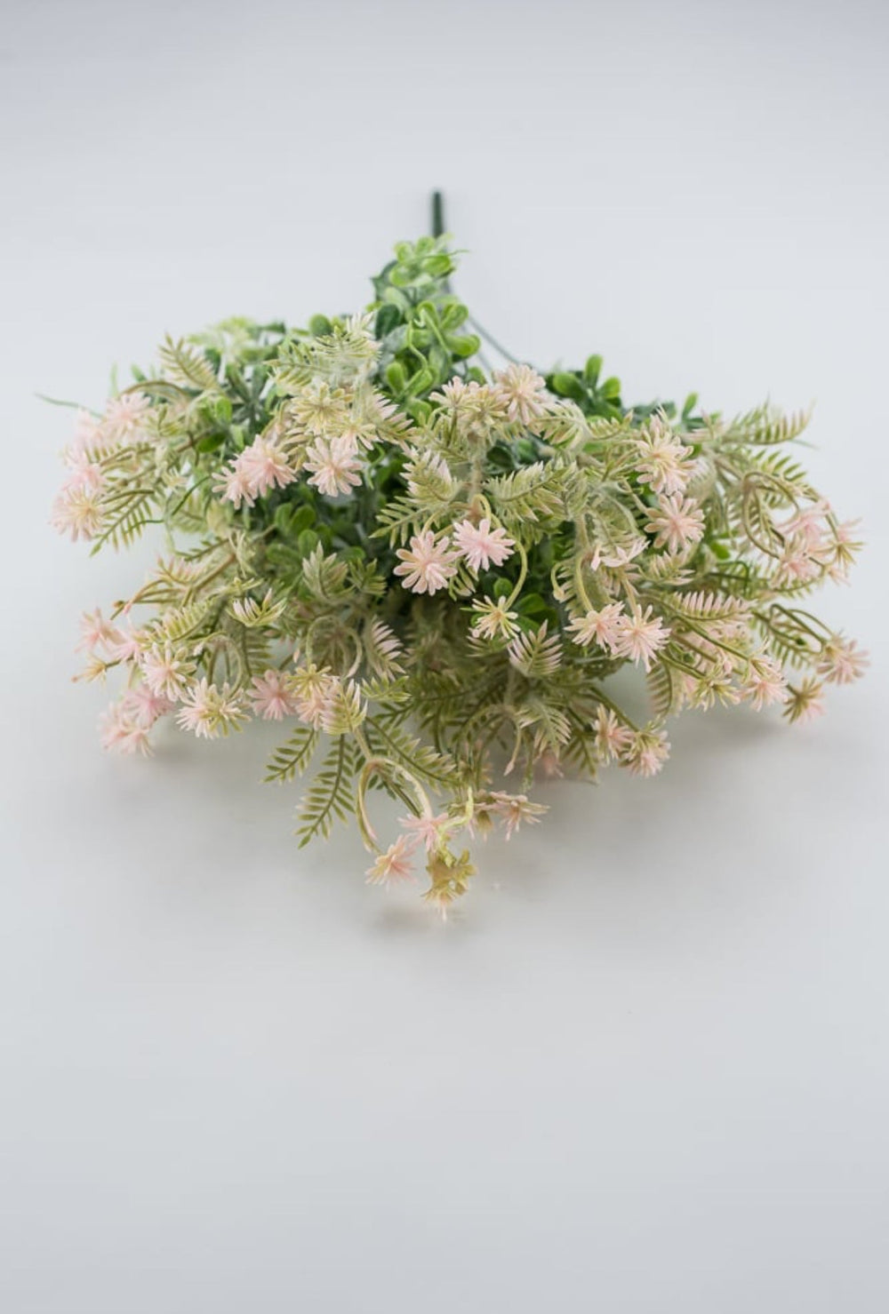 Artificial mixed greenery bush with pink tips - Greenery Marketartificial flowers32021-PK