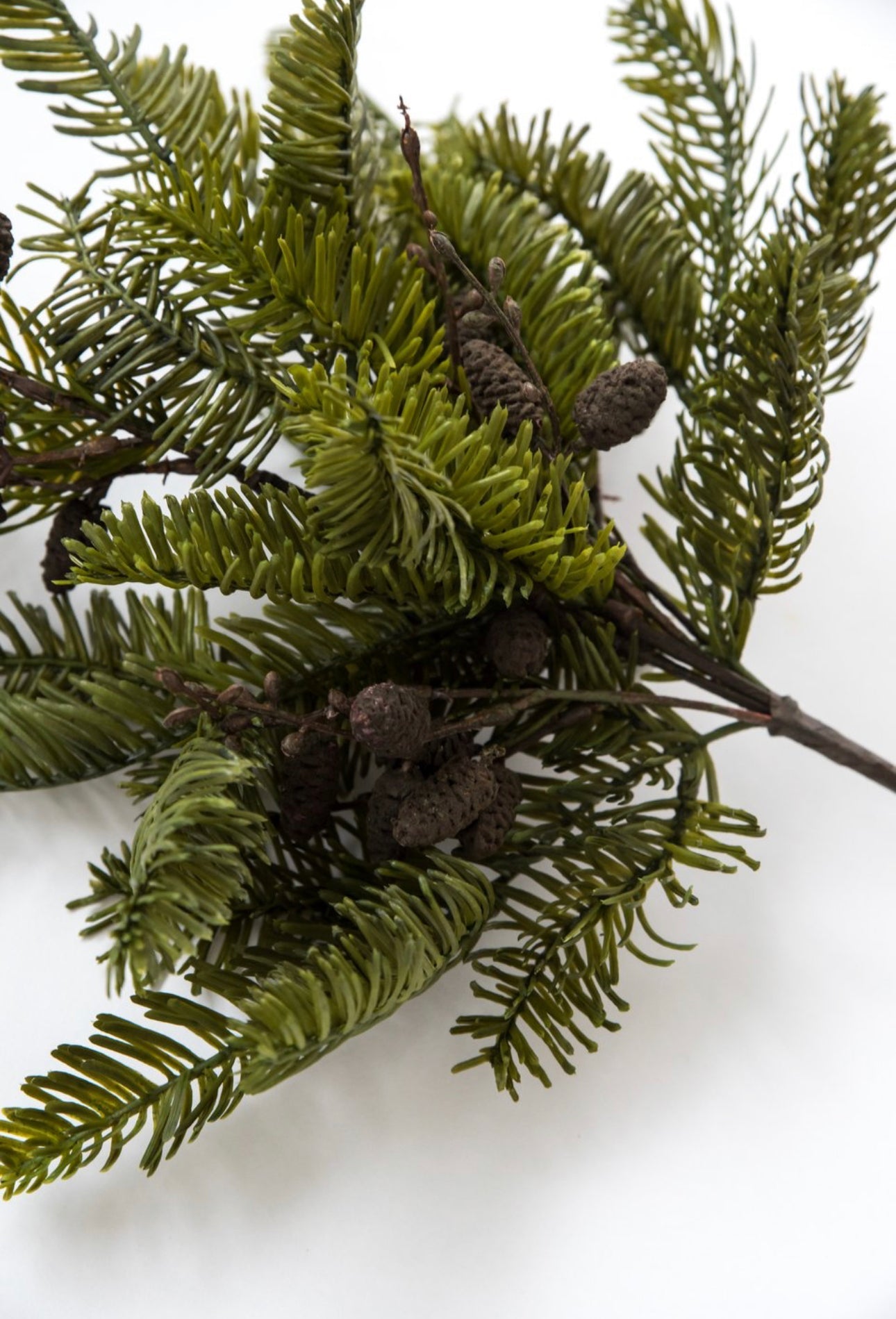 Artificial mixed pine and cone bush - Greenery MarketWinter and ChristmasX1589-g