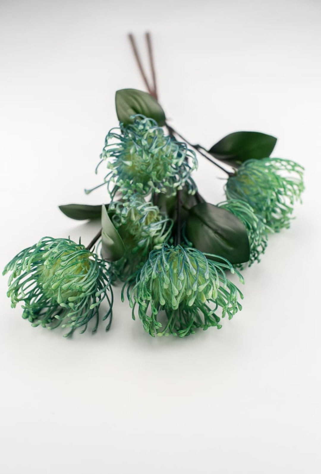 Artificial nodding Pin cushion bundle- blue green - Greenery Market5642-BG