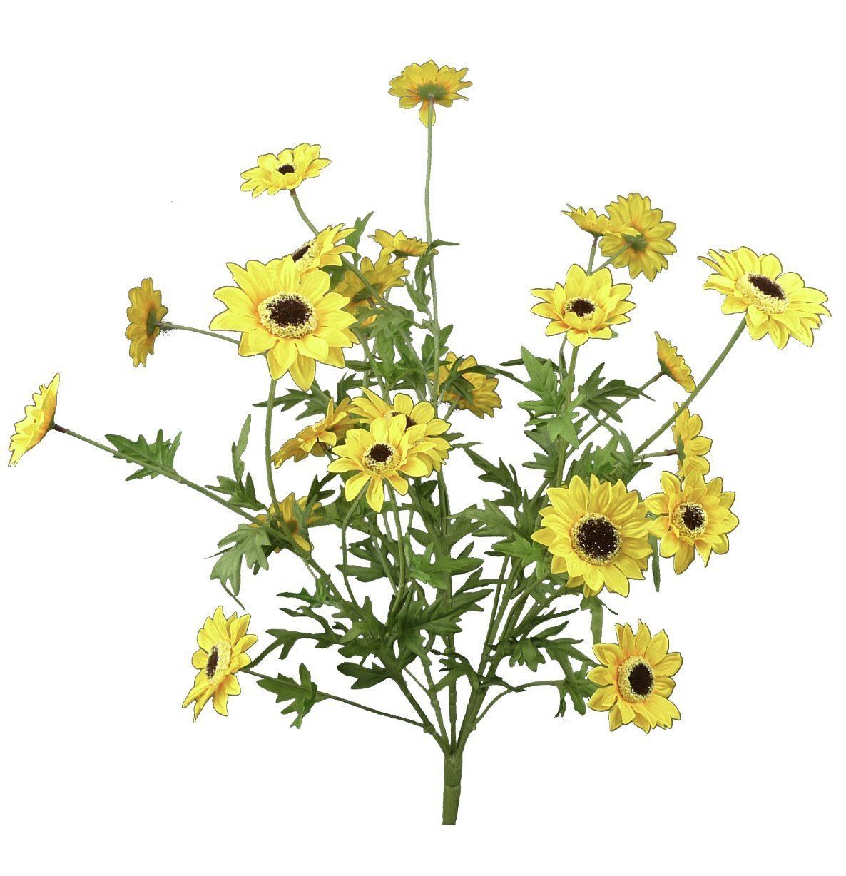 Artificial petite Sunflower bush - Greenery Marketartificial flowers30624YW