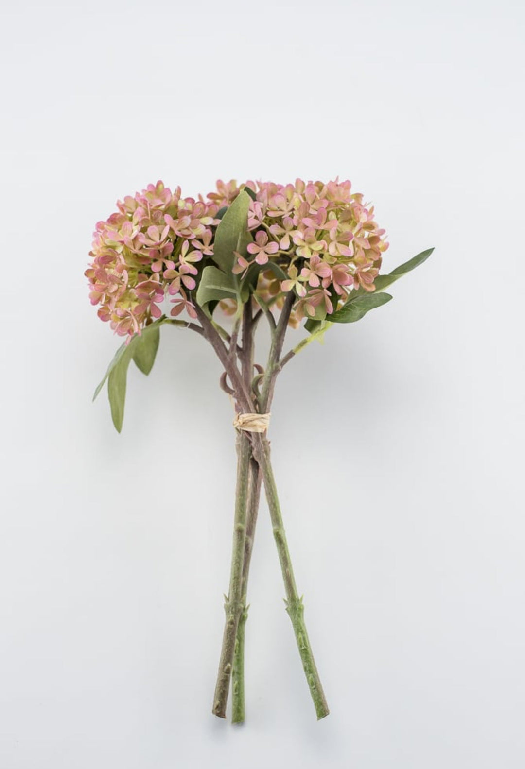 Artificial, pink, hydrangea bundle - Greenery Marketartificial flowers27117