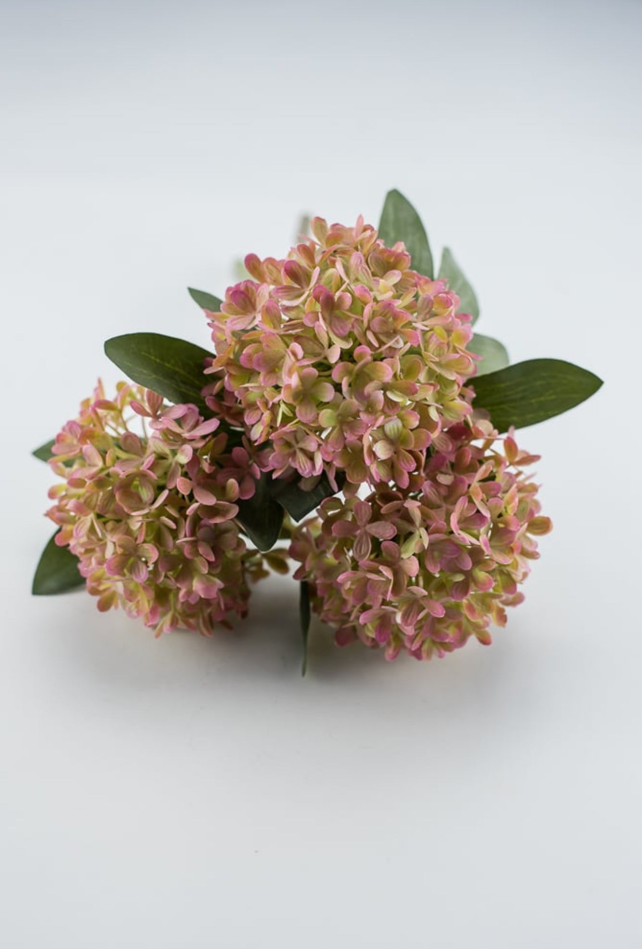 Artificial, pink, hydrangea bundle - Greenery Marketartificial flowers27117