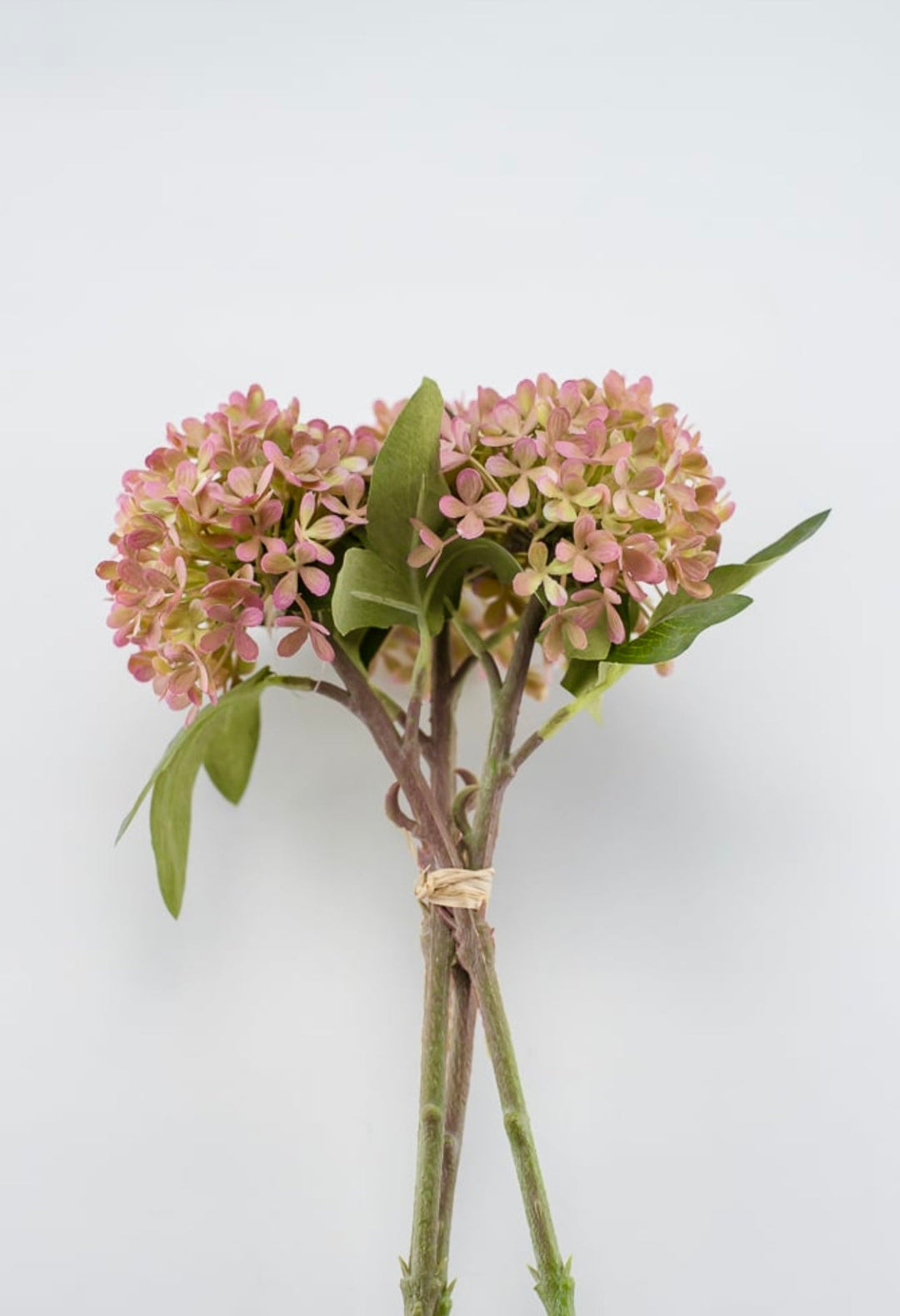 Artificial, pink, hydrangea bundle - Greenery Marketartificial flowers27117