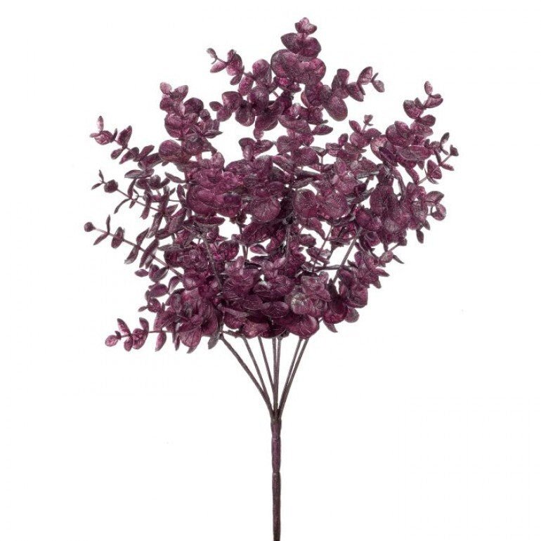 Artificial purple Eucalyptus bush - Greenery MarketMTX69291 PURP