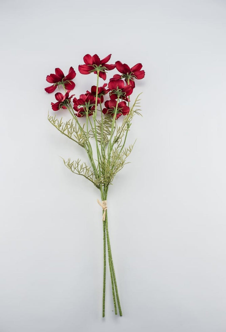 Artificial, red, cosmos bundle - Greenery Marketartificial flowers26752