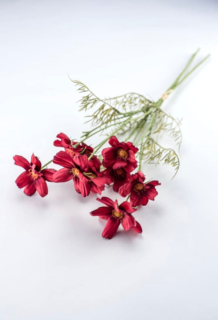 Artificial, red, cosmos bundle - Greenery Marketartificial flowers26752