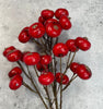 Artificial Rose hips spray - red - Greenery Marketartificial flowers27682