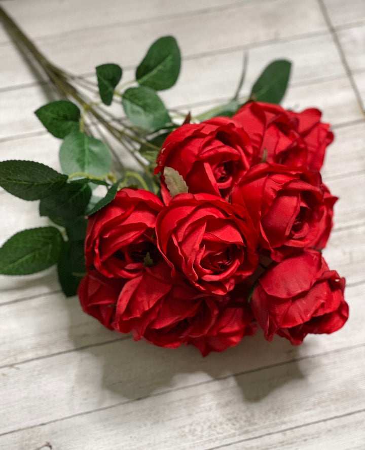 Artificial Roses - red - Greenery Marketartificial flowers25820