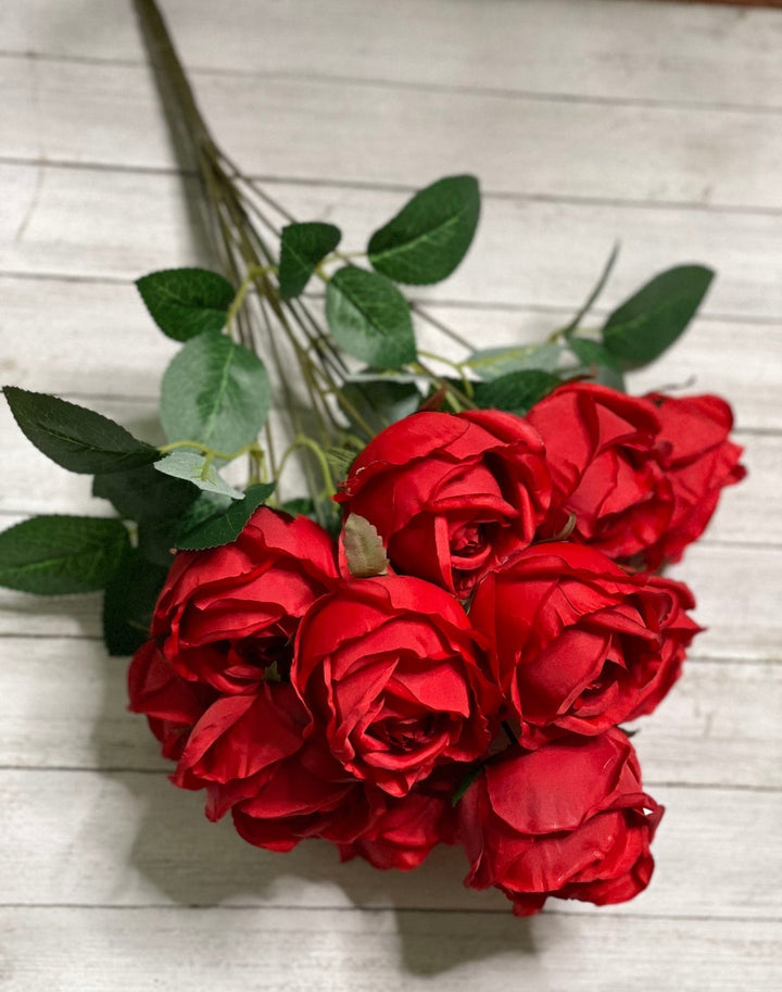 Artificial Roses - red - Greenery Marketartificial flowers25820