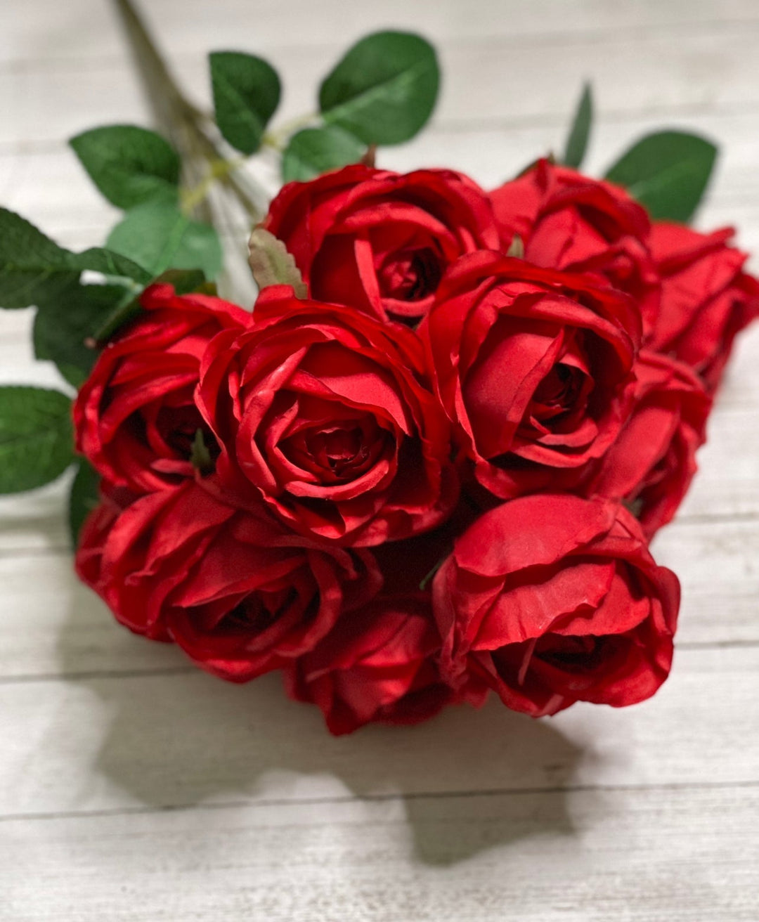 Artificial Roses - red - Greenery Marketartificial flowers25820