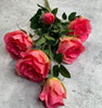 Artificial Roses spray - beauty pink - Greenery Marketartificial flowers27569