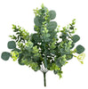 Artificial silver dollar Eucalyptus mixed bush - Greenery MarketArtificial Flora13533bu20