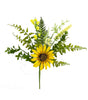 Artificial Sunflower and greenery pick - Greenery Market artificial flowers