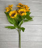 Artificial Sunflower flower bush - yellow - Greenery Marketartificial flowers12002