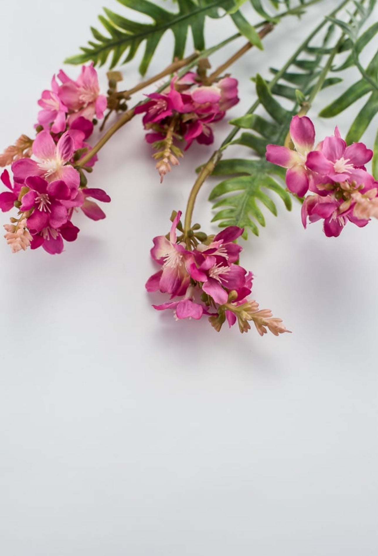 Artificial, sweet flower spray - hot pink - Greenery Marketartificial flowers27141