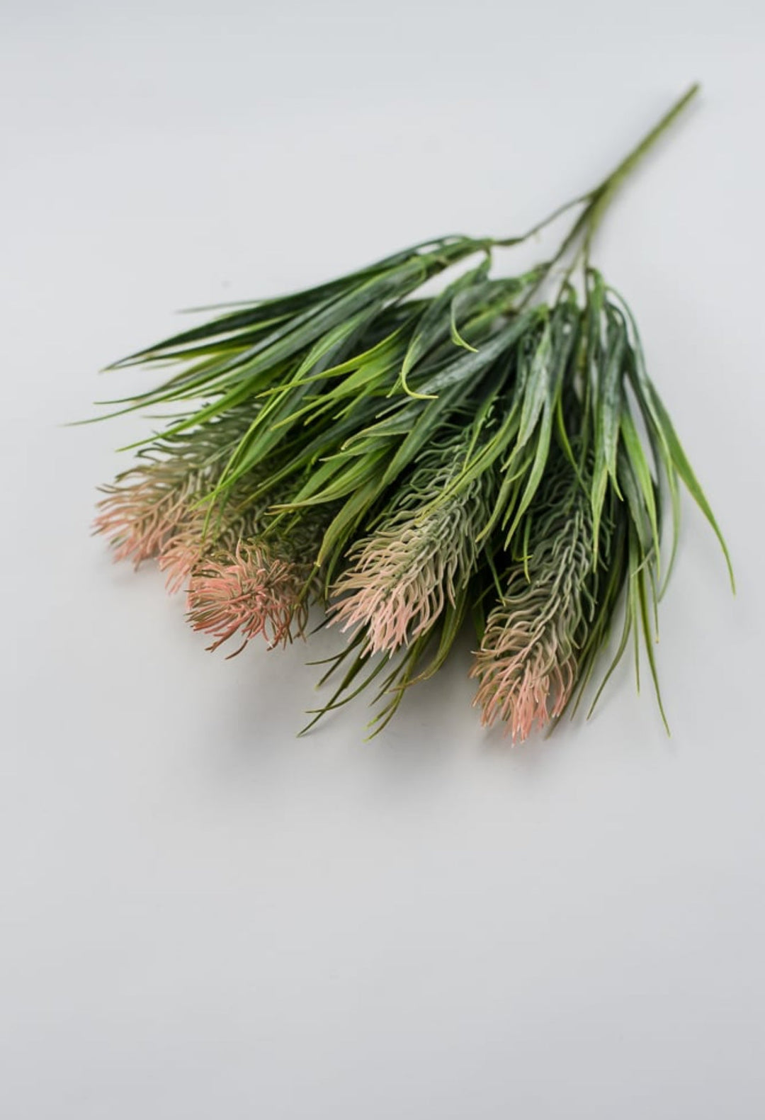 Artificial, thistle grass bush - pink tipped - Greenery Marketartificial flowers26804