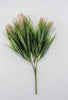Artificial, thistle grass bush - pink tipped - Greenery Marketartificial flowers26804