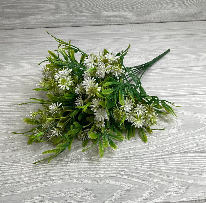 Artificial, Thistle greenery bush - cream - Greenery MarketArtificial Flora57655