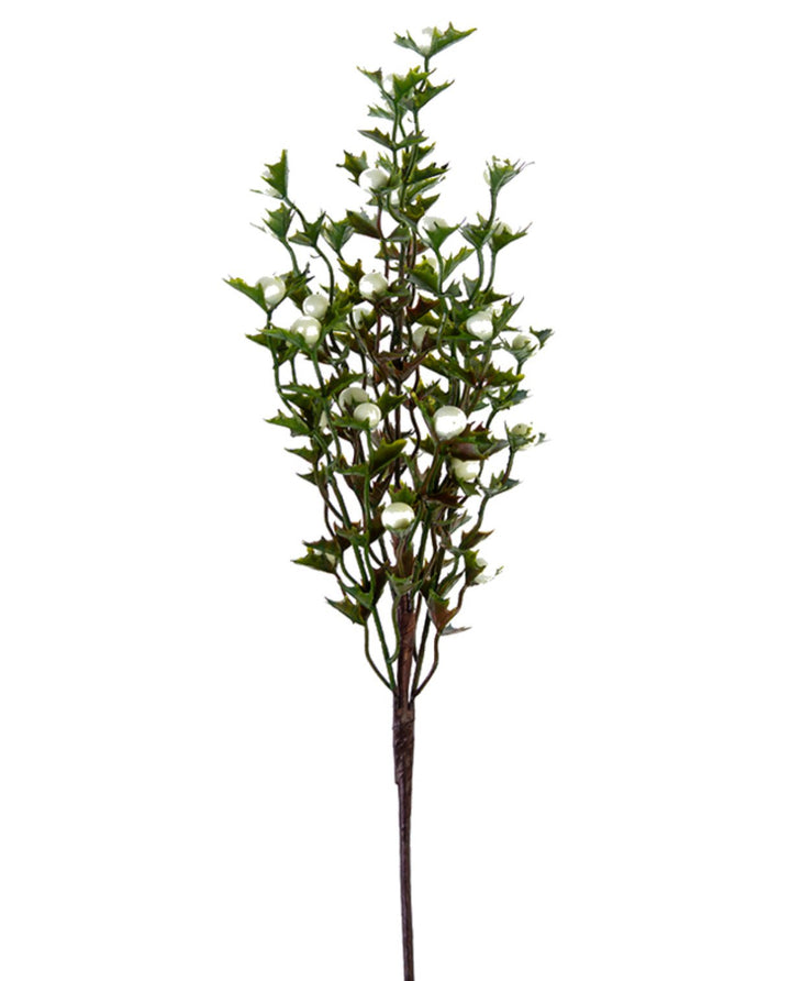 Artificial white berries spray - Greenery Marketgreenery2110176CR