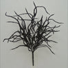 Artificial willow bush - glittered black - Greenery MarketArtificial Flora82841 BK