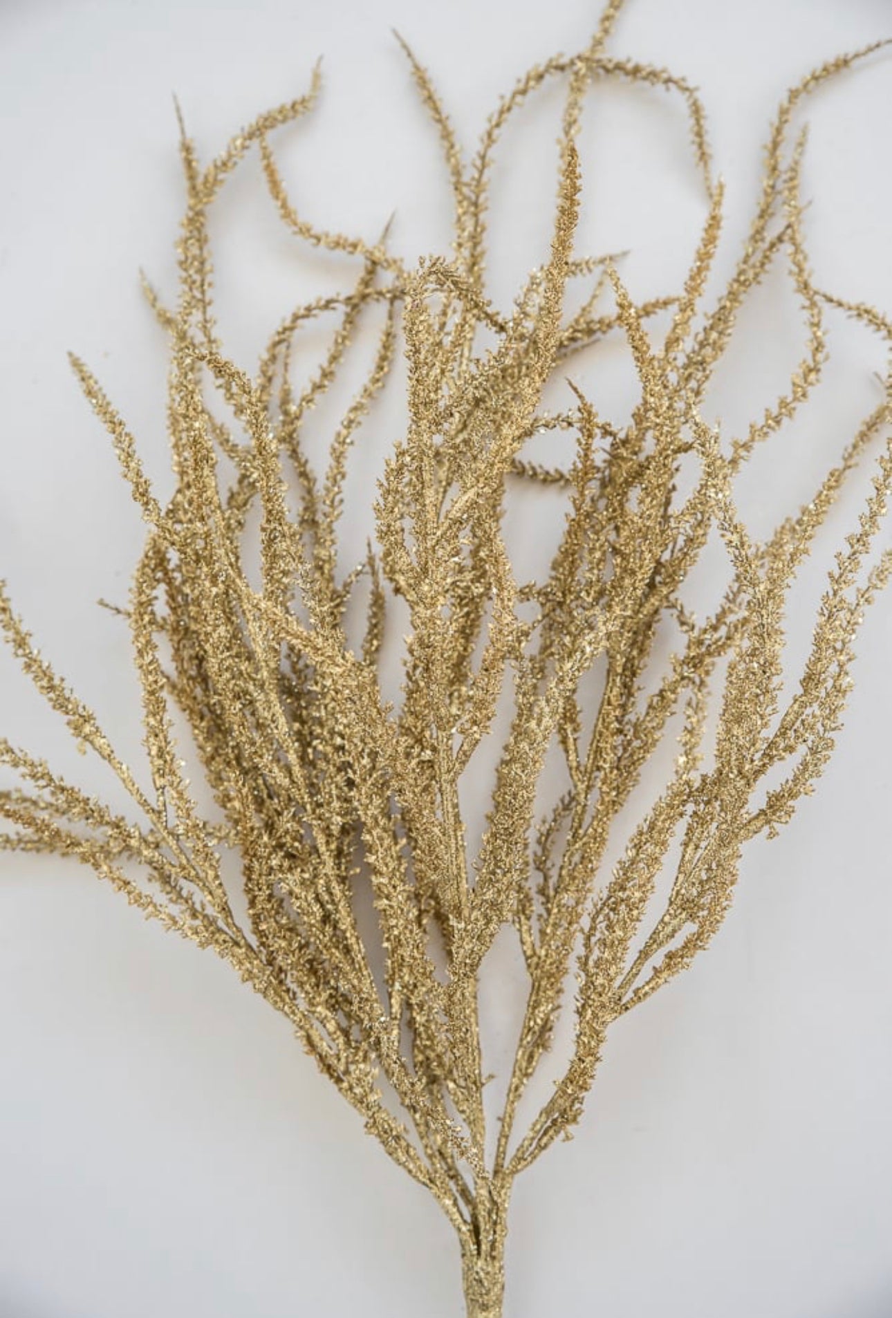 Artificial willow bush - glittered gold - Greenery MarketArtificial Flora82841-GOLD