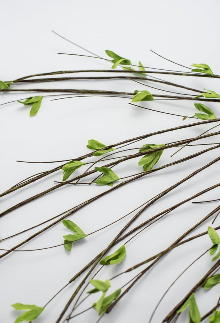 Artificial wired twig and leaf spray - Greenery MarketFl3657-g