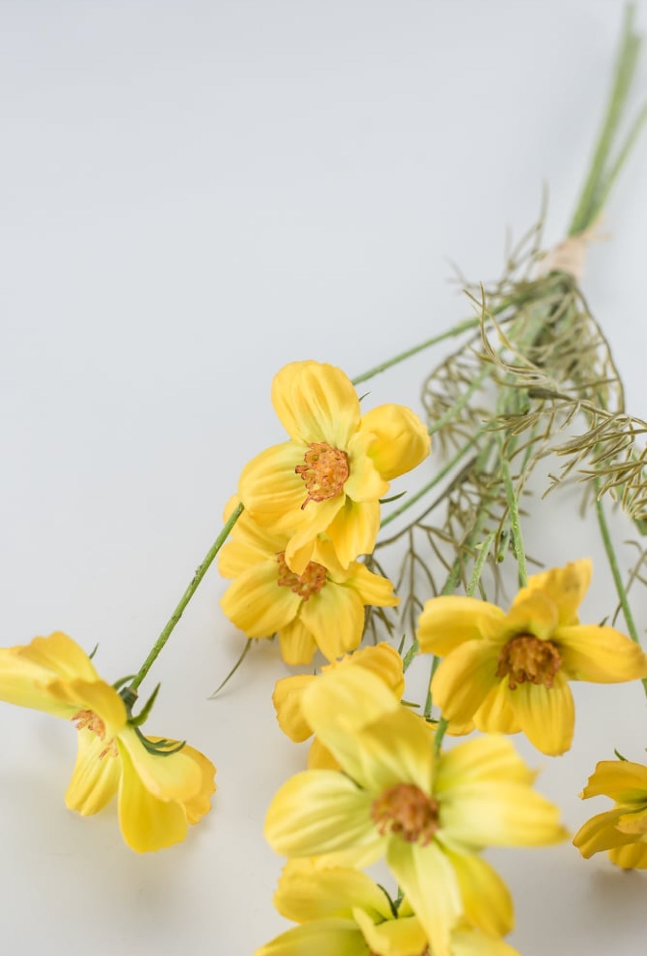 Artificial, Yellow cosmos bundle - Greenery Marketartificial flowers26747