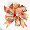 Autumn diagonal plaid wired ribbon 2.5” - Greenery MarketRibbons & Trim180486