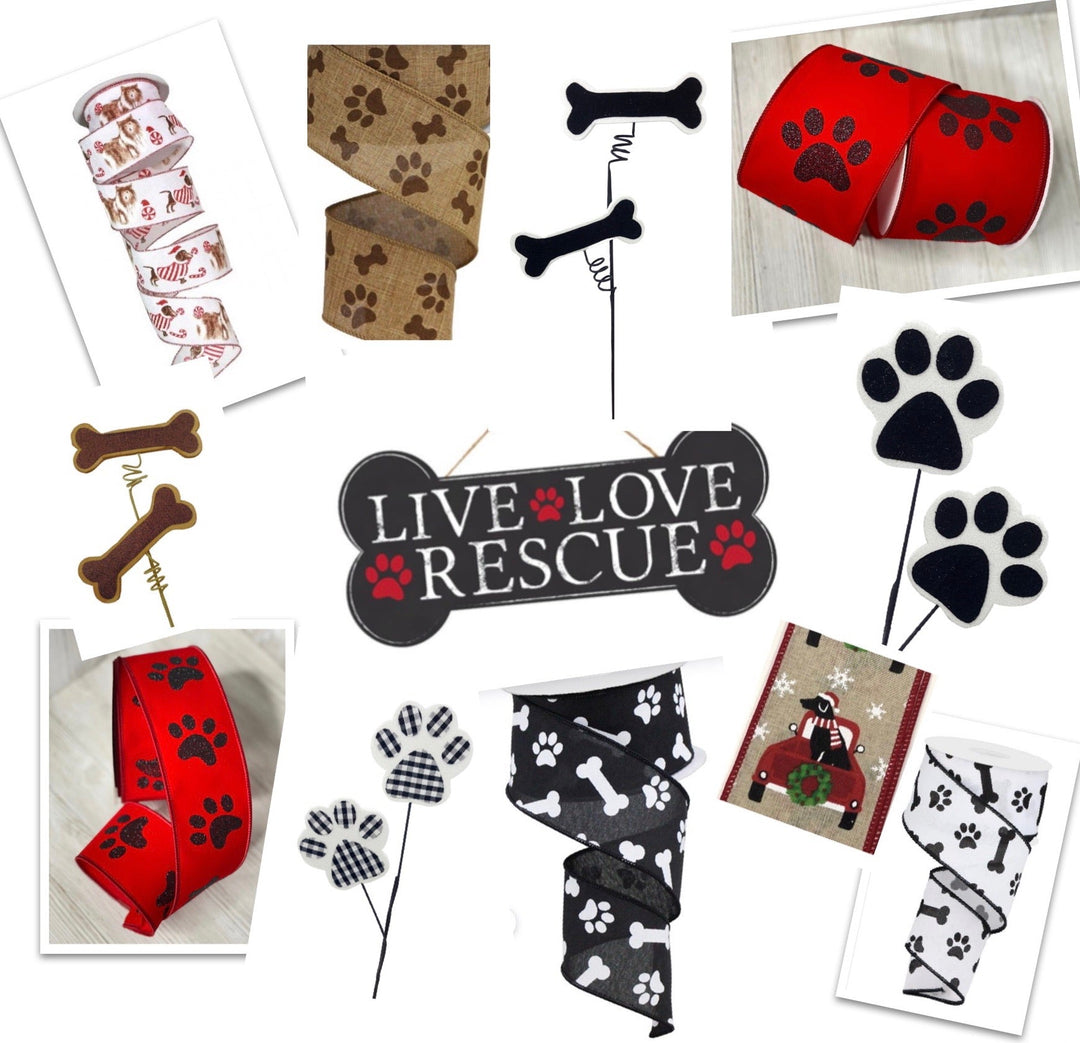 Beware of dog kisses - Greenery Marketsigns for wreathsAP8109
