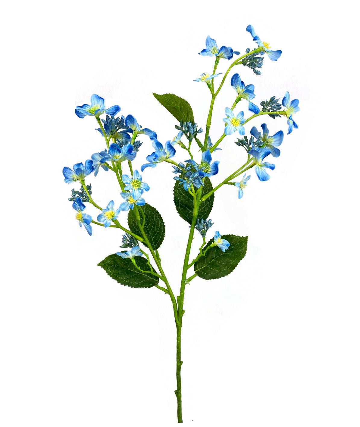 Blue blossom flower spray - Greenery Marketartificial flowers63376BL