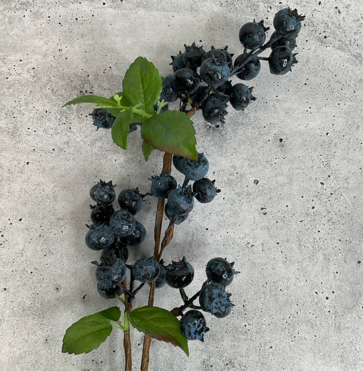 Blue crabapple Berry spray - Greenery Market26781