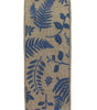 Blue fern and leaves wired ribbon 2.5” - Greenery MarketWired ribbonRGE177401