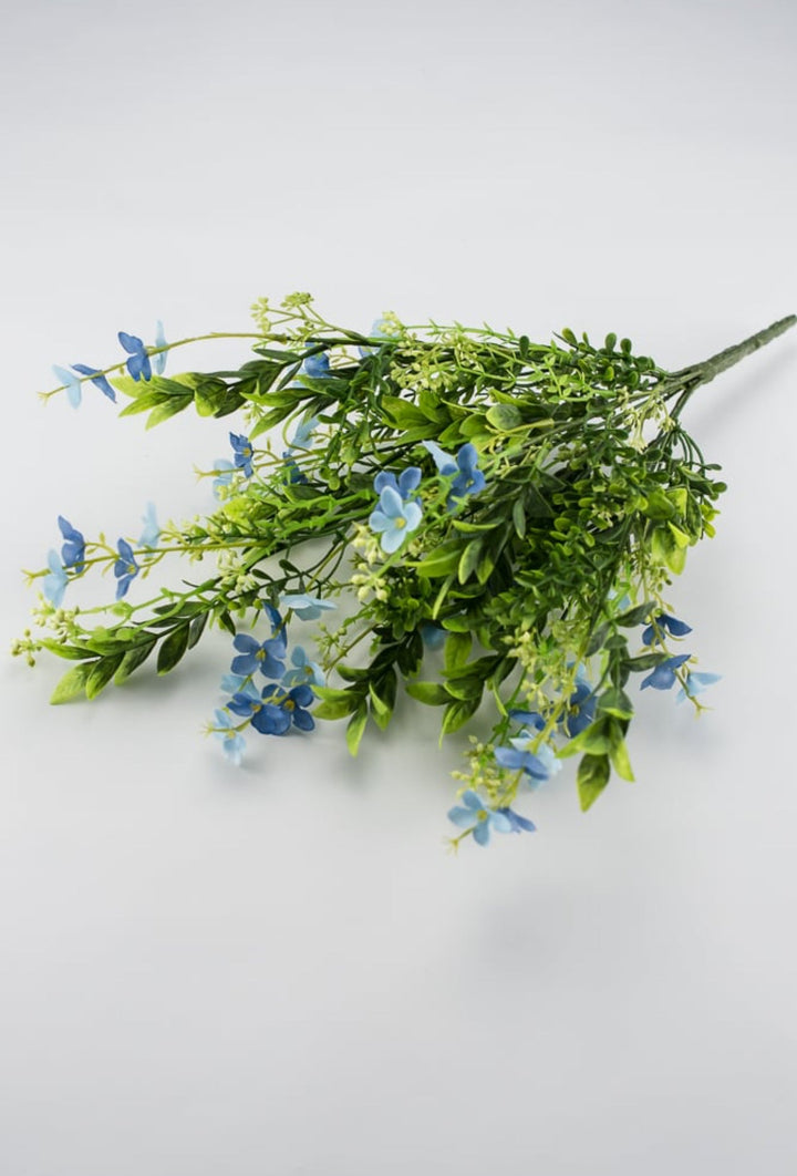 Blue flower and greenery bush - Greenery Market32025-BL