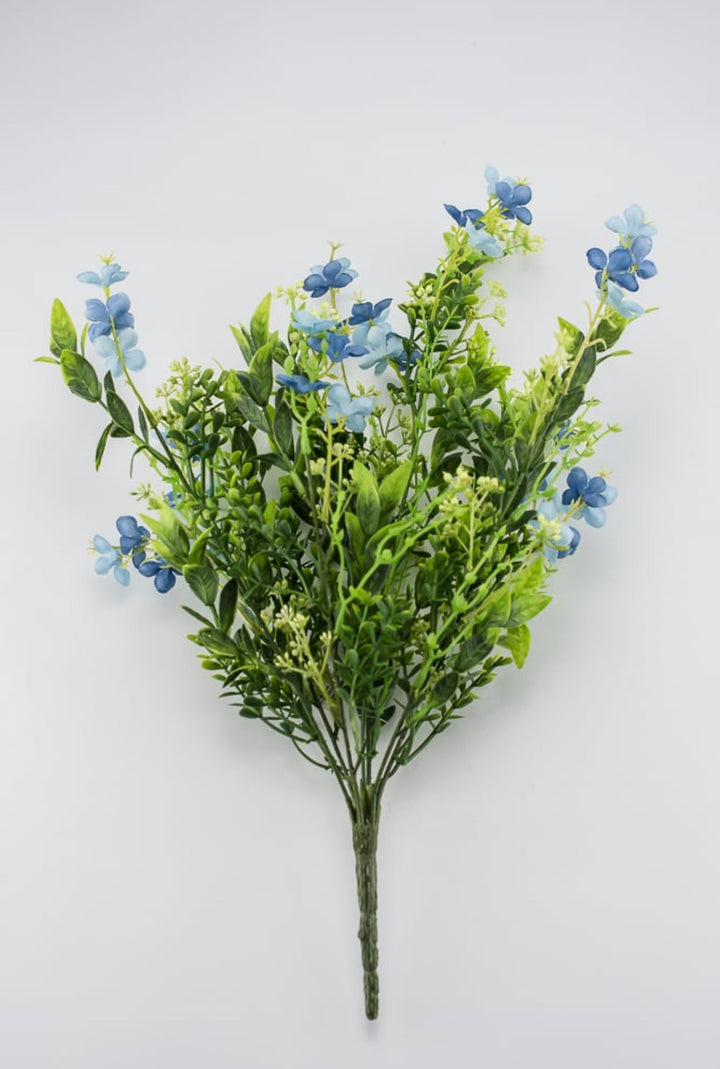 Blue flower and greenery bush - Greenery Market32025-BL