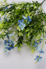 Blue flower and greenery bush - Greenery Market32025-BL