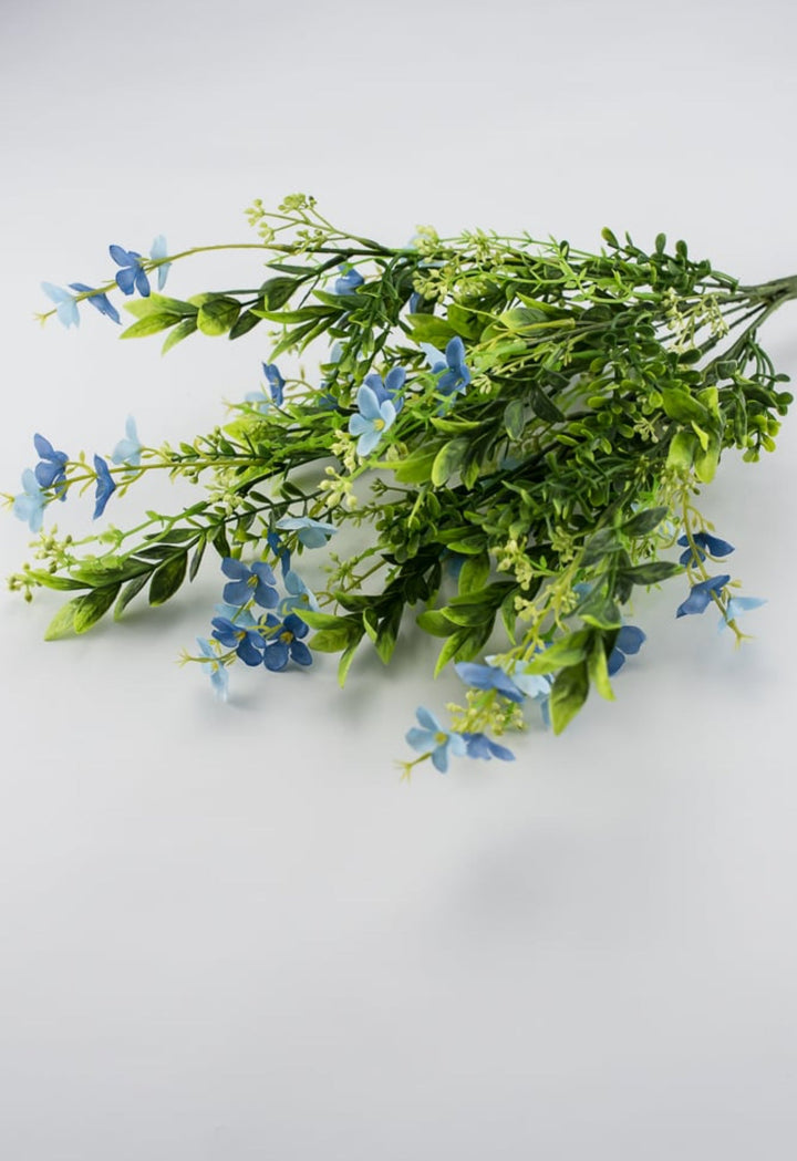 Blue flower and greenery bush - Greenery Market32025-BL