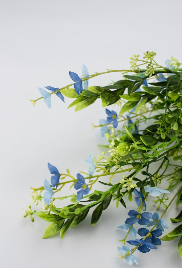 Blue flower and greenery bush - Greenery Market32025-BL