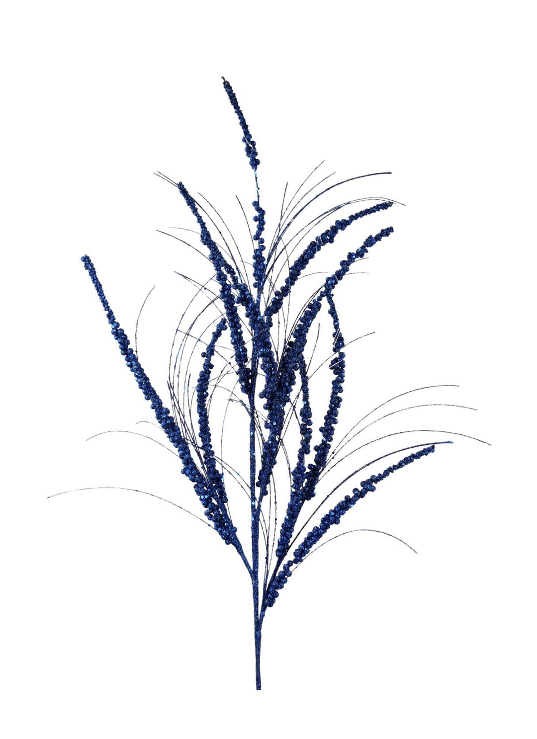 Blue glittery spray - Greenery MarketArtificial Flora84633dkbl