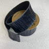 Blue metallic textured wired ribbon 2.5” - Greenery MarketRibbons & Trim178947