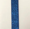 Blue shimmering wired skinny wired ribbon, 5/8'' X 25 Yards - Greenery MarketWired ribbonQ942103-25